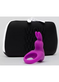 Фиолетовое эрекционное виброкольцо Happy Rabbit Cock Ring Kit - Happy Rabbit - в Воронеже купить с доставкой