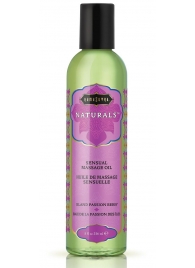 Массажное масло Naturals Island Passion Berry с ароматом тропических фруктов - 236 мл. - Kama Sutra - купить с доставкой в Воронеже