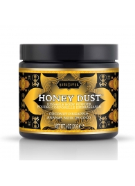 Пудра для тела Honey Dust Body Powder с ароматом кокоса и ананаса - 170 гр. - Kama Sutra - купить с доставкой в Воронеже