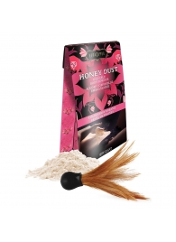 Пудра для тела Honey Dust Body Powder с ароматом клубники - 28 гр. - Kama Sutra - купить с доставкой в Воронеже