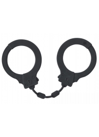 Черные силиконовые поножи Limitation - Lola Games - купить с доставкой в Воронеже