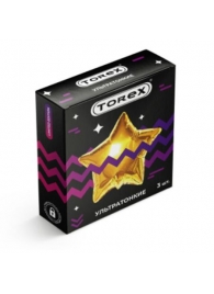 Презервативы Torex Party  Ультратонкие  - 3 шт. - Torex - купить с доставкой в Воронеже