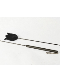 Черный стек  Тюльпан  - 60 см. - Sitabella - купить с доставкой в Воронеже