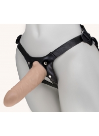 Пустотелый фаллопротез MEN STYLE - 17,5 см. - LOVETOY (А-Полимер) - купить с доставкой в Воронеже