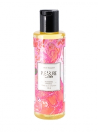 Массажное масло Pleasure Lab Delicate с ароматом пиона и пачули - 100 мл. - Pleasure Lab - купить с доставкой в Воронеже