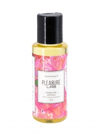 Массажное масло Pleasure Lab Delicate с ароматом пиона и пачули - 50 мл. - Pleasure Lab - купить с доставкой в Воронеже