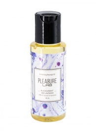 Массажное масло Pleasure Lab Enchanting с ароматом черной смородины и лаванды - 50 мл. - Pleasure Lab - купить с доставкой в Воронеже