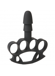 Кастет с штырьком для насадок Vac-U-Lock Knuckle Up - Doc Johnson - купить с доставкой в Воронеже