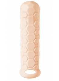 Телесный фаллоудлинитель Homme Long - 15,5 см. - Lola Games - в Воронеже купить с доставкой