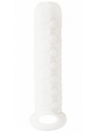 Белый фаллоудлинитель Homme Long - 13,5 см. - Lola Games - в Воронеже купить с доставкой