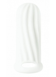 Белый фаллоудлинитель Homme Wide - 11 см. - Lola Games - в Воронеже купить с доставкой