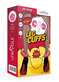 Металлические оковы с розовым мехом - Le Frivole - купить с доставкой в Воронеже