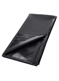 Черная простыня для секса из ПВХ - 220 х 200 см. - ToyFa - купить с доставкой в Воронеже