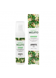 Разогревающее массажное масло с ароматом мохито Gourmet Mint Mojito - 50 мл. - Exsens - купить с доставкой в Воронеже