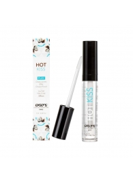 Блеск для губ Hot Kiss Coconut с ароматом кокоса - 7 мл. - Exsens - купить с доставкой в Воронеже