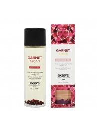 Органическое массажное масло GARNET ARGAN - 100 мл. - Exsens - купить с доставкой в Воронеже