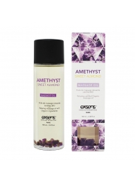 Органическое массажное масло AMETHYST SWEET ALMOND - 100 мл. - Exsens - купить с доставкой в Воронеже