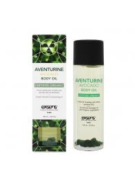 Органическое массажное масло AVENTURINE AVOCADO - 100 мл. - Exsens - купить с доставкой в Воронеже