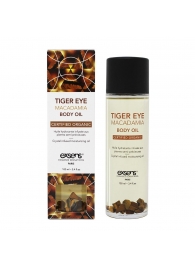 Органическое массажное масло TIGER EYE MACADAMIA - 100 мл. - Exsens - купить с доставкой в Воронеже