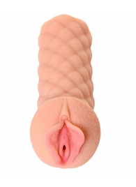 Телесный мастурбатор-вагина Elegance.002 с вибрацией - KOKOS - в Воронеже купить с доставкой