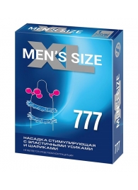 Стимулирующая насадка на пенис MEN SIZE 777 - Sitabella - в Воронеже купить с доставкой