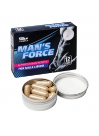 Пищевой концентрат для мужчин MANS FORCE  - 12 капсул - Sitabella - купить с доставкой в Воронеже