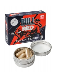 Пищевой концентрат для мужчин BULL RED - 8 капсул - Sitabella - купить с доставкой в Воронеже