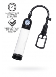 Прозрачная механическая помпа Helmer с манометром - Sexus - в Воронеже купить с доставкой