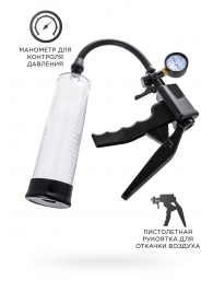 Прозрачная механическая помпа для пениса Viggo - Sexus - в Воронеже купить с доставкой