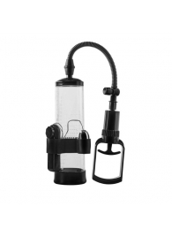Прозрачная вакуумная помпа с вибрацией Vibrating Penis Pump - Dream Toys - в Воронеже купить с доставкой