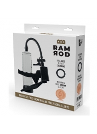 Прозрачная вакуумная помпа Pistol Penis Pump - Dream Toys - в Воронеже купить с доставкой