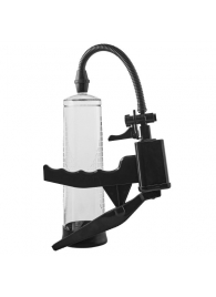 Прозрачная вакуумная помпа Pistol Penis Pump - Dream Toys - в Воронеже купить с доставкой