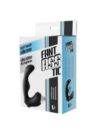 Черный вибромассажер простаты FantASStic Vibrating Prostate Massager - 11,3 см. - Dream Toys - в Воронеже купить с доставкой