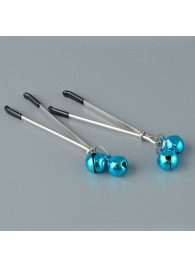 Зажимы на соски с колокольчиками на конце - Sitabella - купить с доставкой в Воронеже