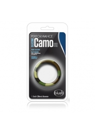 Эрекционное кольцо камуфляжной расцветки Silicone Camo Cock Ring - Blush Novelties - в Воронеже купить с доставкой