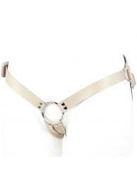 Телесный поясной фаллоимитатор - 22 см. - LOVETOY (А-Полимер) - купить с доставкой в Воронеже