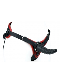 Пояс унисекс UNISEX Style с 2 насадками - LOVETOY (А-Полимер) - купить с доставкой в Воронеже