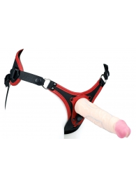 Пояс унисекс UNISEX Style с 2 насадками - LOVETOY (А-Полимер) - купить с доставкой в Воронеже