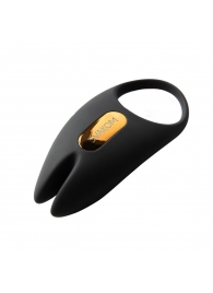 Черное эрекционное кольцо с вибрацией и пультом ДУ Winni 2 - Svakom - в Воронеже купить с доставкой