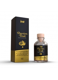Массажный гель с ароматом маракуйи Passion Fruit - 30 мл. - INTT - купить с доставкой в Воронеже