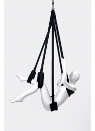 Черные секс-качели Anonymo №0503 - ToyFa - купить с доставкой в Воронеже