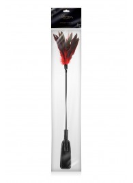 Стек-щекоталка Sweet Caress Feather Whip - 58 см. - Sweet Caress - купить с доставкой в Воронеже