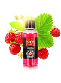 Массажное масло Eros fantasy с ароматом земляники - 50 мл. - Биоритм - купить с доставкой в Воронеже