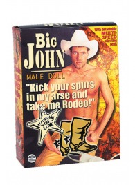 Надувная секс-кукла Big John с виброфаллосом - NMC - в Воронеже купить с доставкой