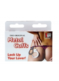 Металлические наручники с ключиками - Tonga - купить с доставкой в Воронеже