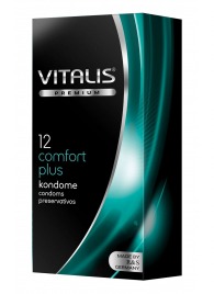 Контурные презервативы VITALIS PREMIUM comfort plus - 12 шт. - Vitalis - купить с доставкой в Воронеже