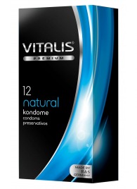 Классические презервативы VITALIS PREMIUM natural - 12 шт. - Vitalis - купить с доставкой в Воронеже