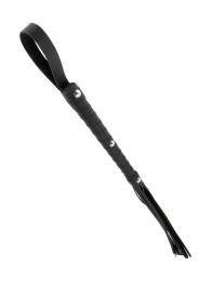 Чёрная плетка Deluxe Cat O  Nine - 62 см. - Pipedream - купить с доставкой в Воронеже