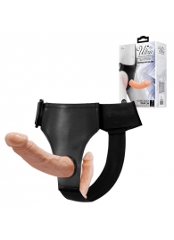 Женский страпон с 2 отростками - внешним и внутренним - Baile - купить с доставкой в Воронеже