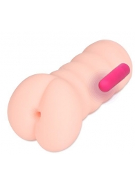 Телесный вибромастурбатор-анус Tong-ggo Auto - KOKOS - в Воронеже купить с доставкой